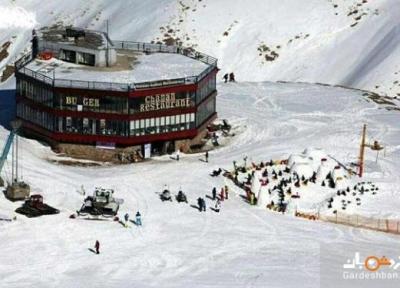 آبشار یخی هلمون در 35 کیلومتری تهران، عکس