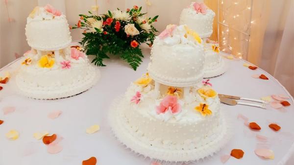 عروسی که از کیک مراسمش کسب عایدی کرد
